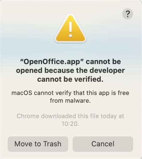 The System Settings app may not have introduced any new notable . . Developer cannot be verified mac ventura